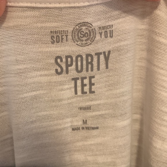 White and blue SO top - Picture 2 of 4